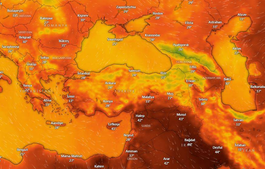 Meteoroloji'den 13 il için kuvvetli yağış uyarısı! Sel, sağanak, yıldırım ve dolu… 9